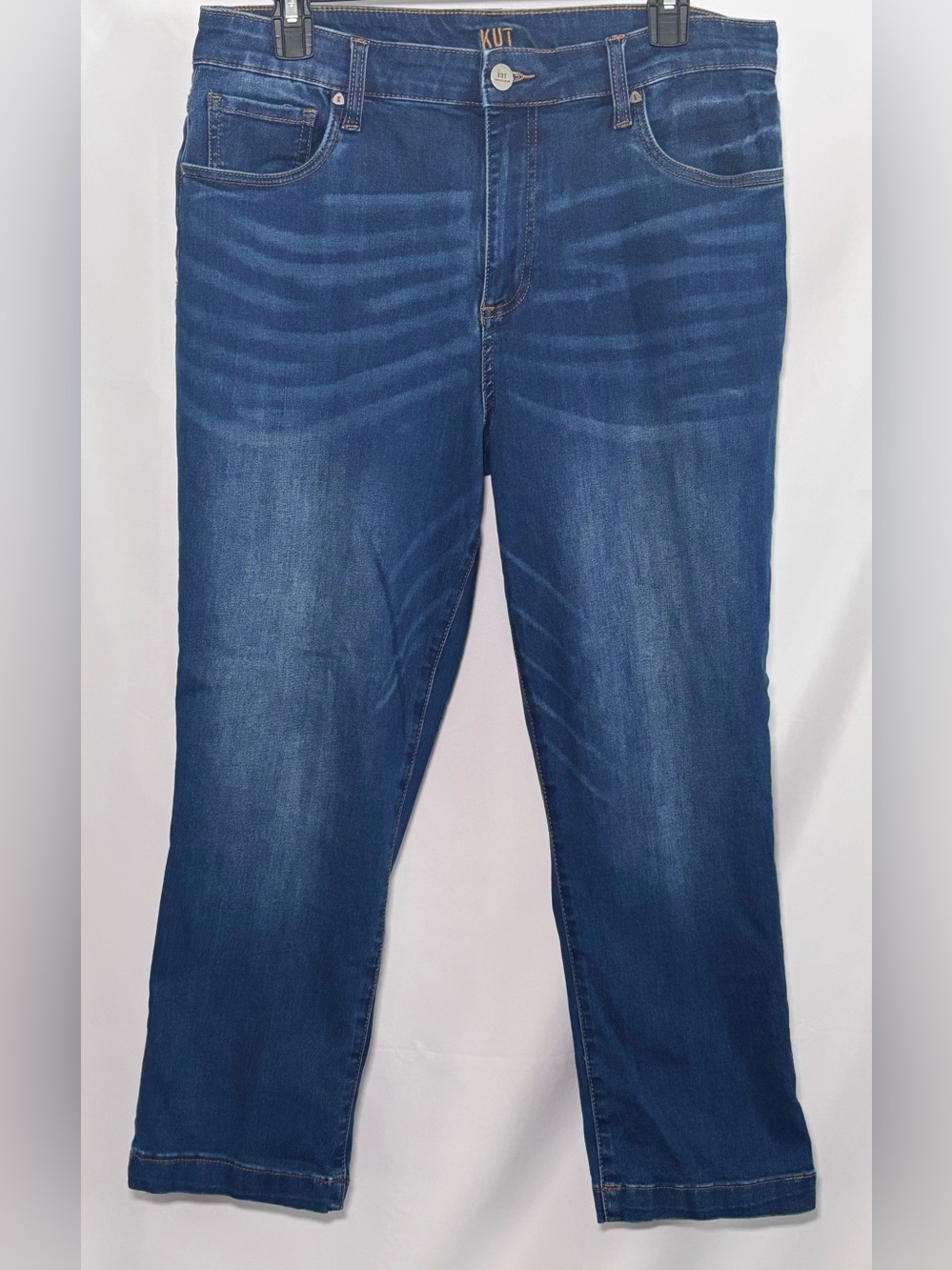 KUT from the KLOTH High Rise Crop Straight Leg Jeans Women’s Size 12